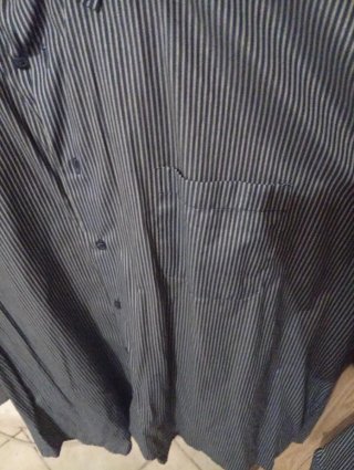 Camicia a righe uomo
