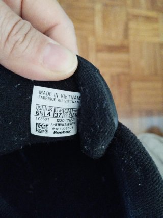 Zapatillas Reebok Negras