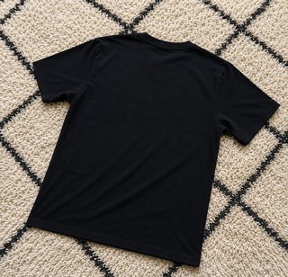 Camiseta A Bathing Ape Negra con Estampado