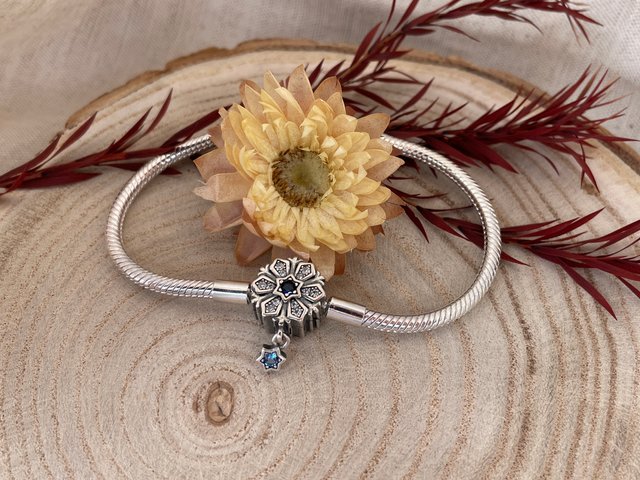 Pulsera Copo de Nieve