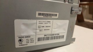 Radio Skoda Fabia 2008