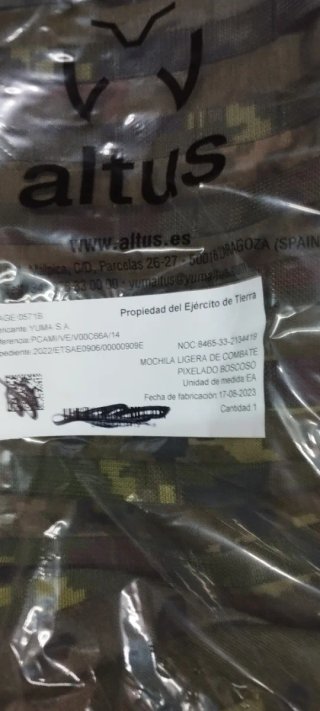 Mochila Altus Camuflaje