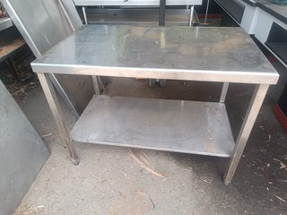Mesa de trabajo acero inoxidable