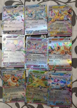 Colección Pokémon Eeveelution EX Prismáticas