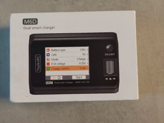 Cargador Inteligente ToolkitRC M6D Dual