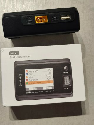Cargador Inteligente ToolkitRC M6D Dual