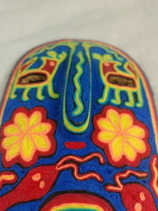 Máscara Huichol Arte Popular México