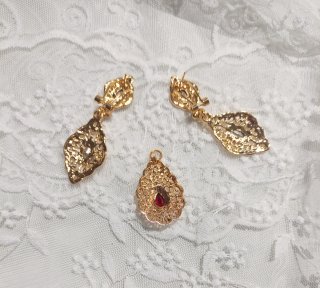 Pendientes Baturra y colgante