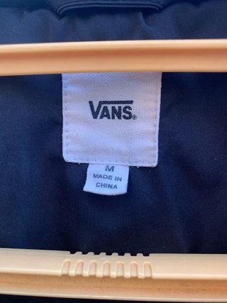 Chaqueta Vans Negra.
