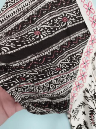 Blusa estampada con bordado Nüd by NKN Talla S