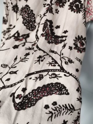 Blusa estampada con bordado Nüd by NKN Talla S