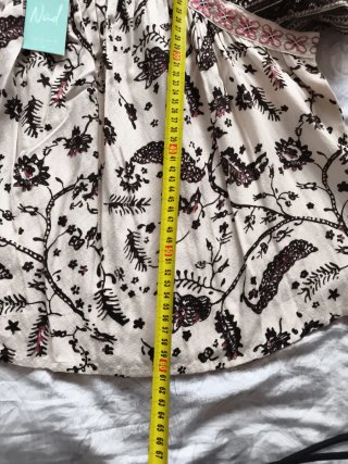 Blusa estampada con bordado Nüd by NKN Talla S