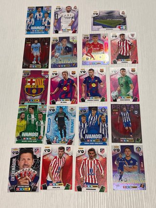 Cartas Adrenalyn XL - Venta por separado