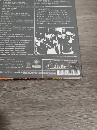 Vinilo Fela Kuti - Sorrow Tears & Blood