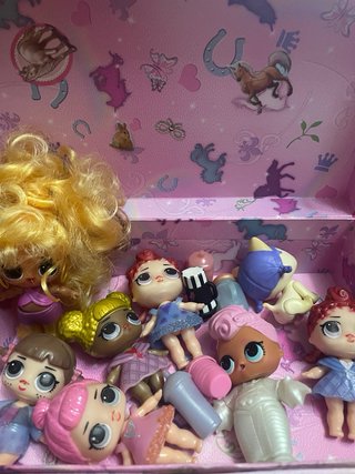Lote Muñecas LOL Caja Joyero