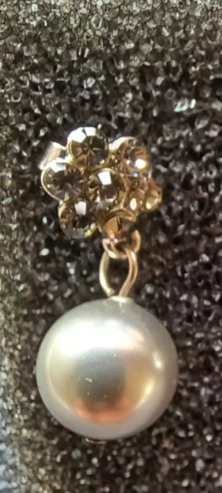 Pendientes Perla y Flor Circonitas