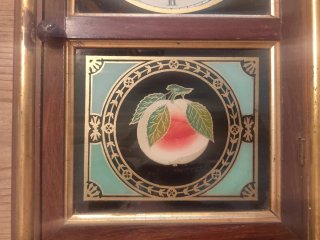 Reloj de pared New Haven antiguo