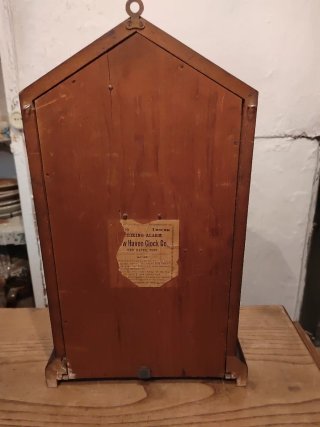 Reloj de pared New Haven antiguo