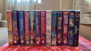 Lote Cintas VHS Disney Clásicos y otros
