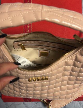 Bolso Guess Beige Nuevo Fiesta Original