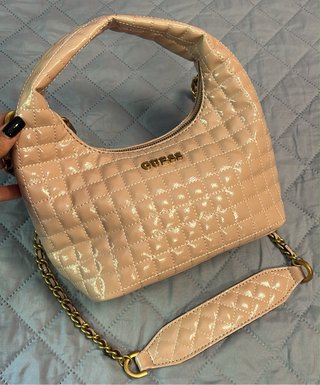 Bolso Guess Beige Nuevo Fiesta Original
