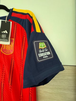 Camiseta Adidas España Roja y Amarilla