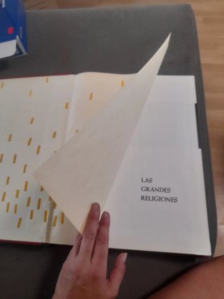 Libro las grandes religiones primera edición 1961