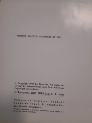 Libro las grandes religiones primera edición 1961