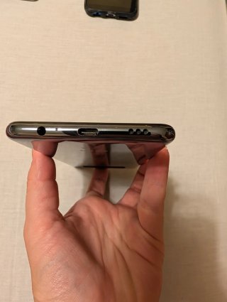 Teléfono LG K 61Negro/Plateado