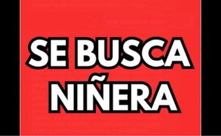 Busco niñera Enguera