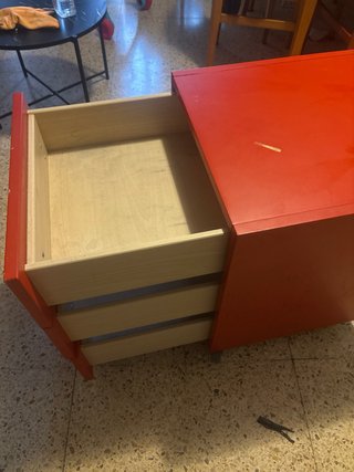 Cajonera Roja
