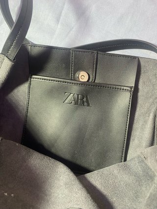 Bolso Negro Zara