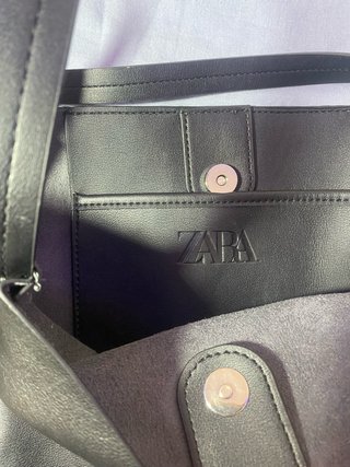 Bolso Negro Zara