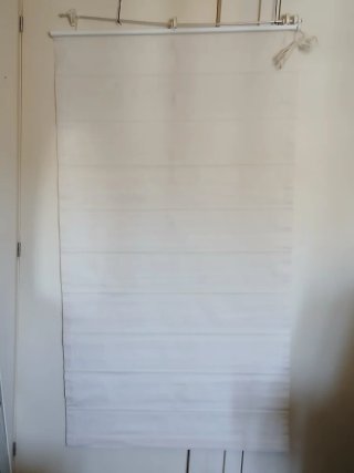 3 Tende a rullo con aste extra lunghe: 274x127cm