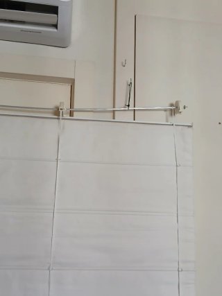 3 Tende a rullo con aste extra lunghe: 274x127cm