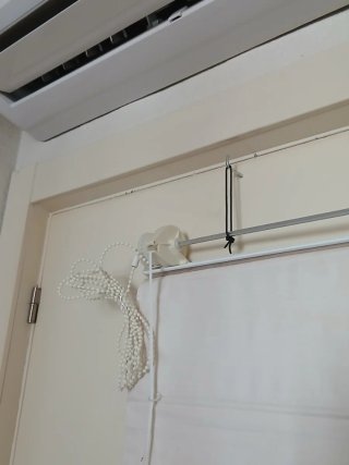 3 Tende a rullo con aste extra lunghe: 274x127cm