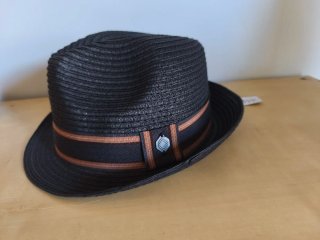 Cappello stile Cowboy Campagna Nero