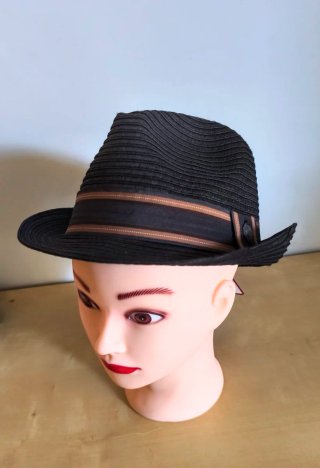 Cappello stile Cowboy Campagna Nero