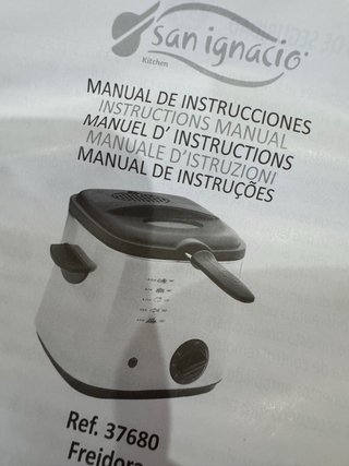 Freidora San Ignacio 1L 1000W Nueva