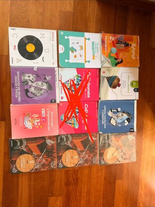 Lote libros 2 ESO Cidead