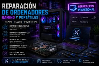 Reparación y optimización de ordenadores