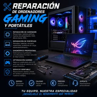 Reparación y optimización de ordenadores