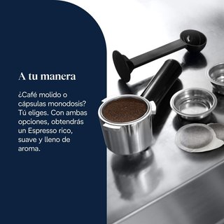Cafetera DeLonghi Dedica EC685.W Blanca