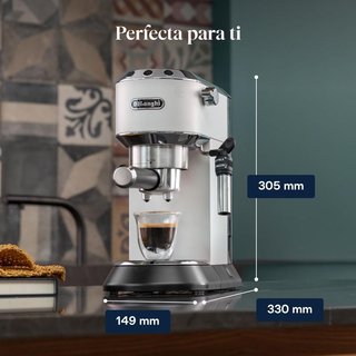 Cafetera DeLonghi Dedica EC685.W Blanca