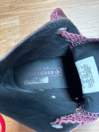Converse Piel Serpiente Rosas Talla 38
