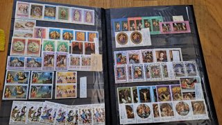 Lote Sellos Antiguos + Álbum Coleccionismo
