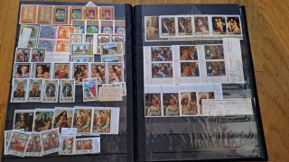 Lote Sellos Antiguos + Álbum Coleccionismo