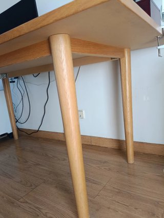 Mesa de comedor madera 180x80