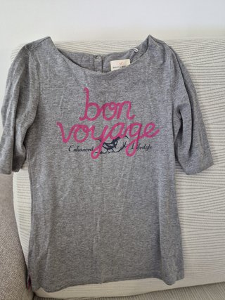 Lote 3 blusas: H&M, verde lima y gris
