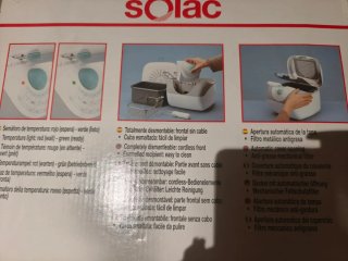 Freidora Solac solo usada una vez
